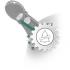 Egles kāja, statīvs Krinner Comfort Grip+ M Green Line, eglēm līdz 2.5m / 12cm